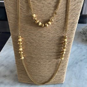 Vintage long goldtone chain